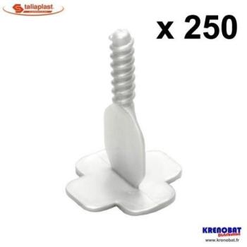 Cales autonivelantes standard 1 7 mm TALIAPLAST Cales autonivelantes standard