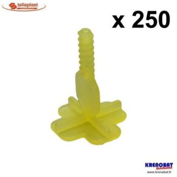 Croisillons autonivelants en croix 2 mm TALIAPLAST Croisillons autonivelants