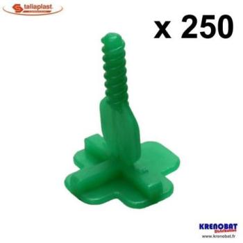 Croisillons autonivelants en croix 4 mm TALIAPLAST Croisillons autonivelants