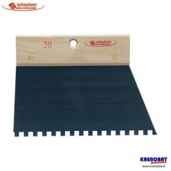 Peigne à colle 20 cm denture carrée 6 mm TALIAPLAST Peigne à colle 20 cm denture