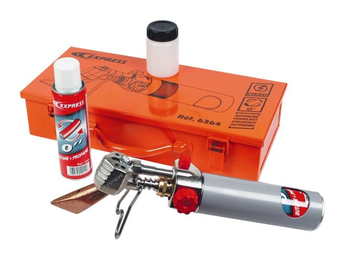 Coffret fer couvreur autonome piezo GUILBERT - 636