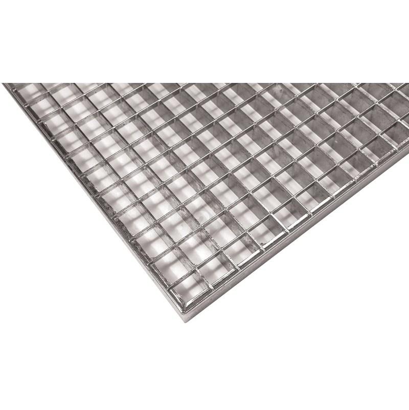 Grille caillebotis industriel pressé 30/30 galvani