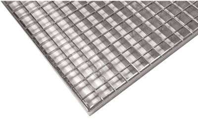 Grille caillebotis industriel pressé 30/30 galvani