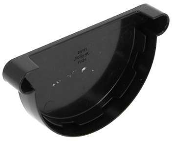 Fond symétrique gouttiere a coller 25 noir - NICOLL Fond symétrique gouttiere