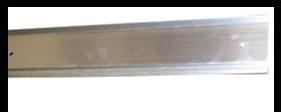 Profil solin aluminium longueur 3 m hauteur 60 mm Profil solin aluminium longueur