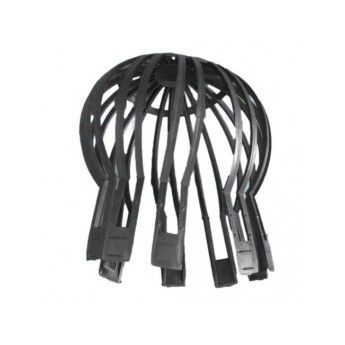 Crapaudine pour gouttière PVC demi-ronde et cornic