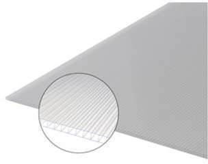 Plaque polycarbonate alvéolaire 10mm - Coloris - Translucide Plaque polycarbonate alvéolaire