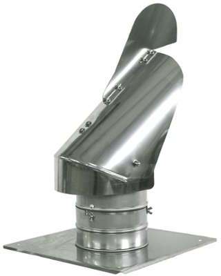 Diamètre de 200mm capot bas projet cheminée capot