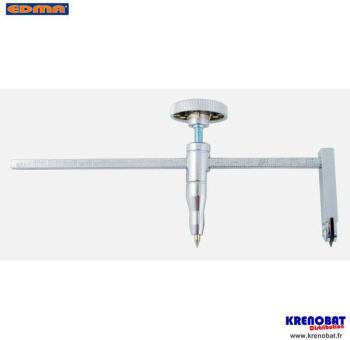 Cutter circulaire de plaquiste CIRCLE CUTTER EDMA