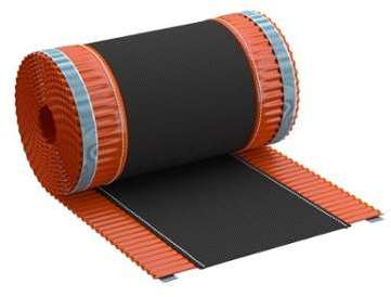 Closoir souple aluminium ventilé largeur 390 mm -