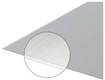 Plaque polycarbonate alvéolaire 4mm / L: 2 m / l: