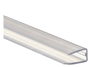 Profil polycarbonate de bordure et obturation / L: