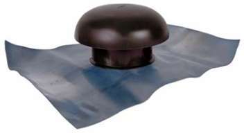 Chapeau de ventilation tuile col étanche 50x50 O20