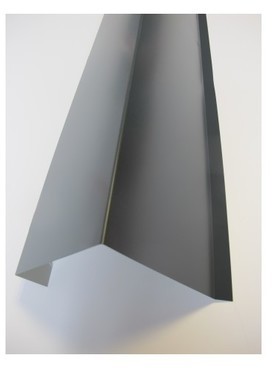 Rive sur mur 2100mm / L: 2100mm/ Gris anthracite R