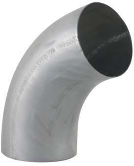 Coude 72° cintré zinc Ø80mm - gris - dév.25cm SCOV