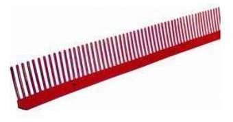 Closoir peigne L 1m protection couverture bwk-1 m