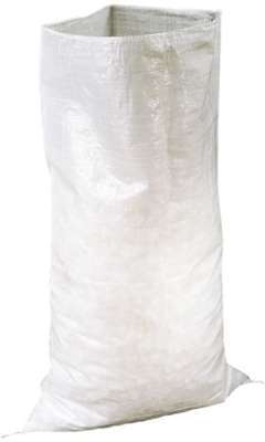 Sac à gravats propylène blanc 70 litres 55x95 cm avec Sac à gravats propylène blanc