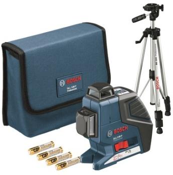 Bosch GLL 2-80 P Laser croix dans sac trépied (BT 150) Bosch GLL 2-80 P Laser croix