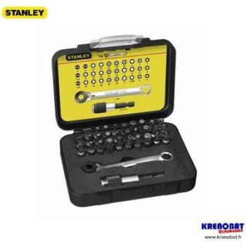 Coffret 30 embouts de vissage 1 4 25 mm mini cliquet Coffret 30 embouts de vissage