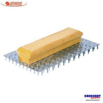 Gratton 480 pointes petites dents poignée bois 25