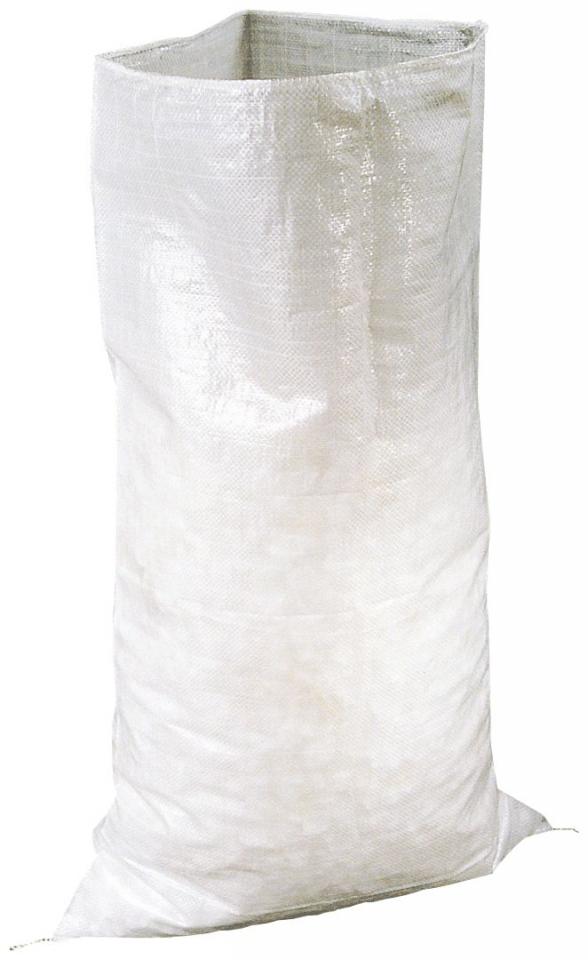 Sac à gravats propylène tissé blanc 70 litres 59x98 Sac à gravats propylène tissé