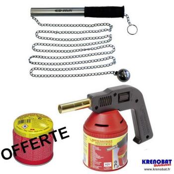 Boule chauffante en inox diamètre 35 mm HOT BALL Lampe Boule chauffante en inox diamètre