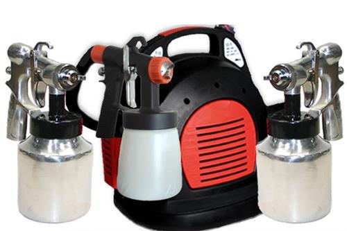 AEROMAX Station de peinture 3800 HVLP 800W + 2 Pis