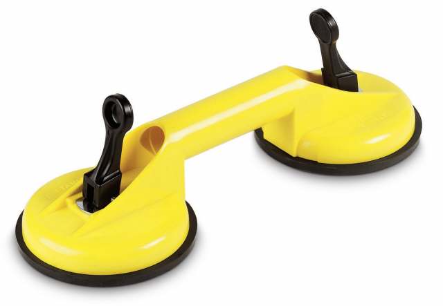 Ventouse 2 têtes caoutchouc diamètre 120mm force 6