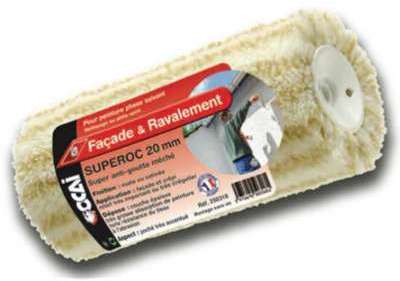 Rouleau anti-goutte Superoc méché cardé 20 mm taille Rouleau anti-goutte Superoc