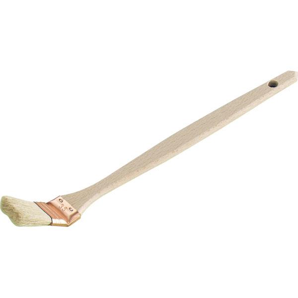 Brosse radiateur coudée sur plat n 60 sortie 62 Brosse radiateur coudée sur
