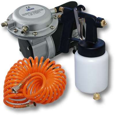 Kit professionnel pistolet à peinture HS-472P Buse