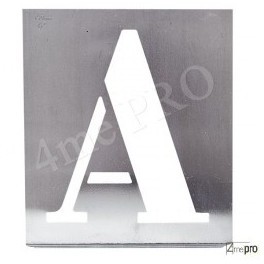 Pochoir Alphabet Lettres Capitales 60 Mm - Lot de