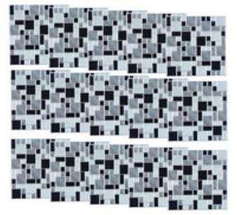 15 mosaïques autocollantes pour carrelage Moderne 15 mosaïques autocollantes