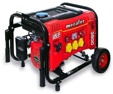 Mecafer ? Groupe électrogène 3500W + Kit roues + (