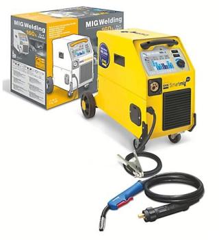 Poste à souder monophasé MIG-MAG SMARTMIG 162 prêt