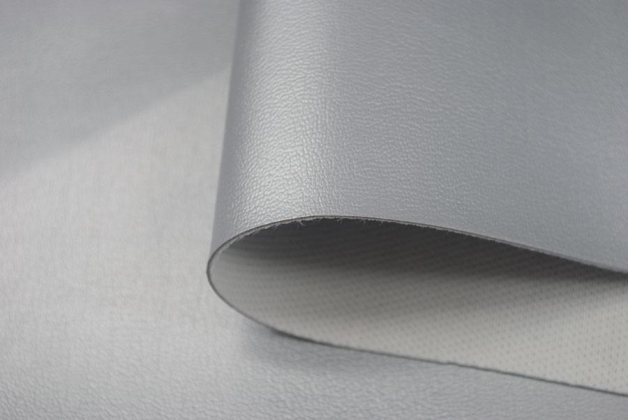 Tissu dameublement simili cuir ROYAL Argent