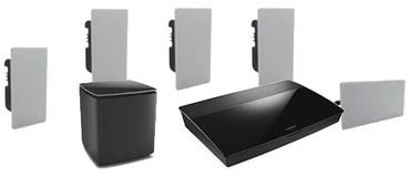 Lifestyle 600 in-wall noir