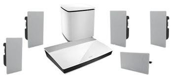 Lifestyle 600 in-wall blanc