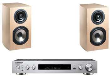 PIONEER SX-S30DAB Silver ANTIGUA MC170 Chêne Blanchi PIONEER SX-S30DAB Silver ANTIGUA