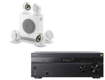 SONY STR-DN1080 FOCAL DOME FLAX 5 1 Blanc SONY STR-DN1080 FOCAL DOME