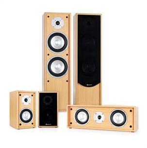 Linie-300-BH 5 0 Soundsystem Home Cinema 265W RMS hêtre Linie-300-BH 5 0 Soundsystem