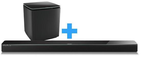 Bose SoundTouch 300 Noir + Acoustimass 300 Noir