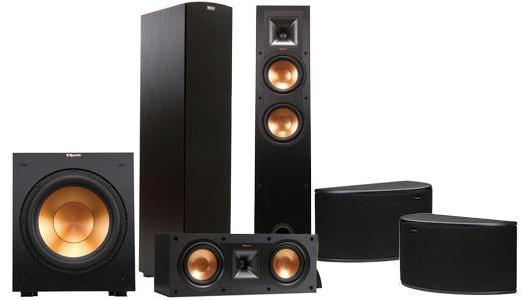 Klipsch Pack R-26F System 5.1 - Noir