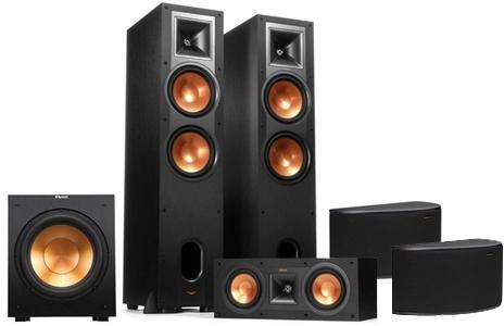 Klipsch Pack R-28F System 5.1 - Noir (2x R28F+1xR2