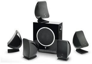Focal Pack 5.1 - 5 Sib + Sub Air - Noir