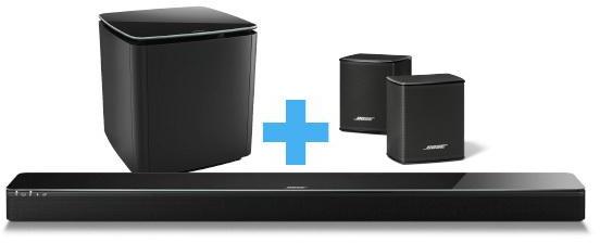 Bose SoundTouch 300 Noir + Acoustimass 300 Noir +