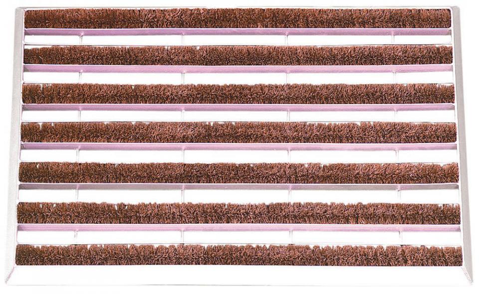 Paillasson en Métal galvanisé Rouleaux de Coco 59x39 Paillasson en Métal galvanisé