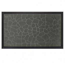 Tapis dentrée Galets Gris