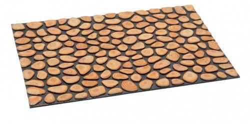 Paillasson grattoir tree rings 40x60 cm