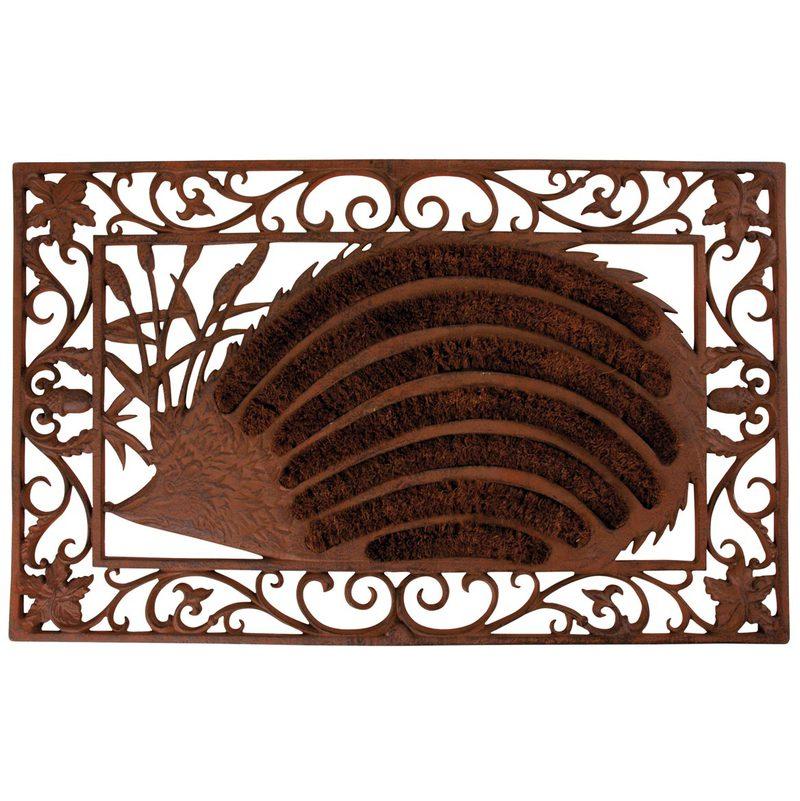Paillasson fonte hérisson rouleaux coco interchang
